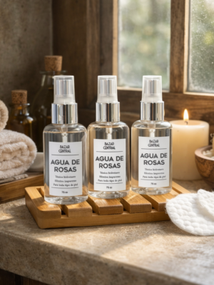 AGUA DE ROSAS ORGÁNICA TÓNICO